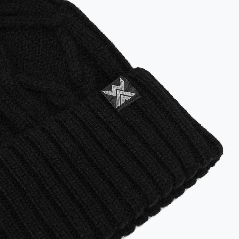 Women's cap Woolcano HAT1100 Czarny 3