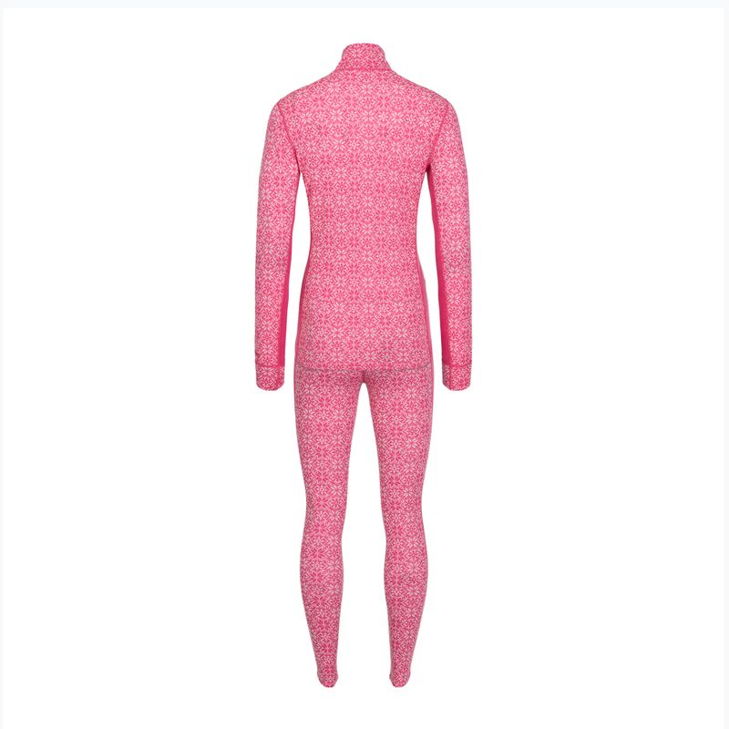 Women's thermal underwear set Woolcano SET1121 Pink 2
