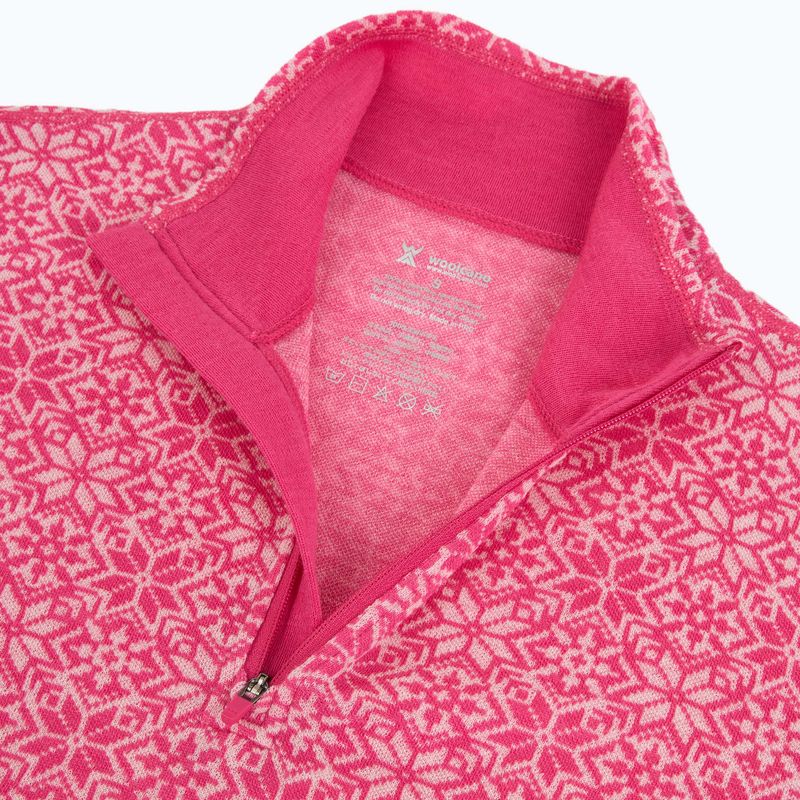 Women's thermal underwear set Woolcano SET1121 Pink 6