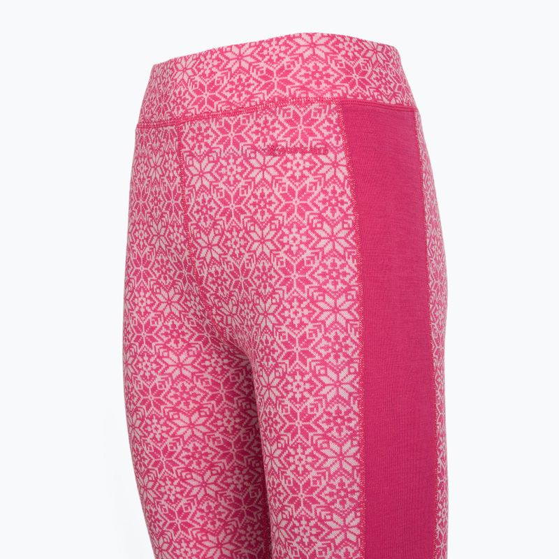 Women's thermal underwear set Woolcano SET1121 Pink 11