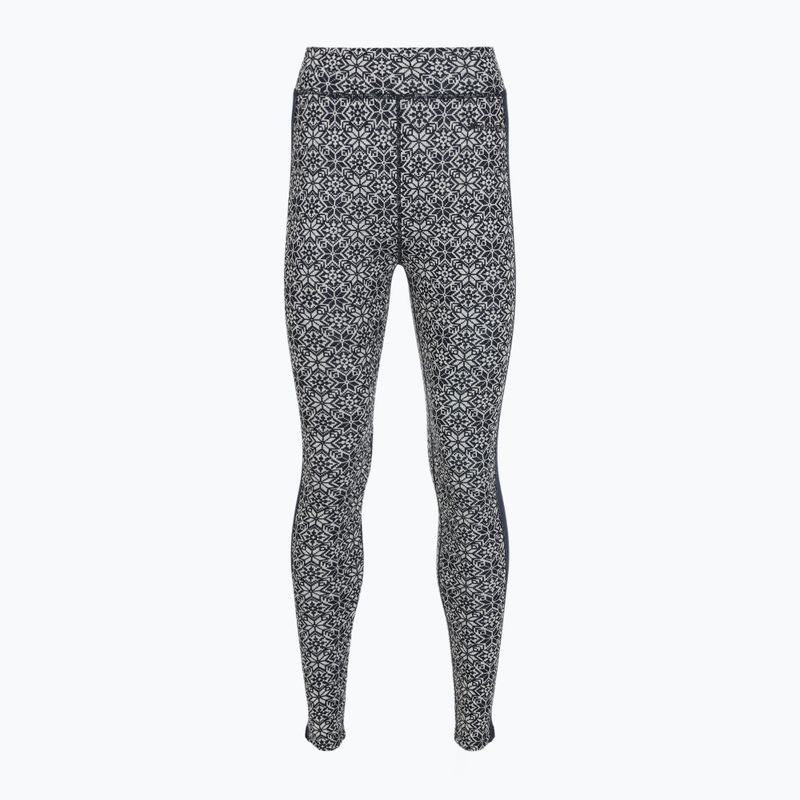 Women's thermal underwear set Woolcano SET1121 Granatowy 8