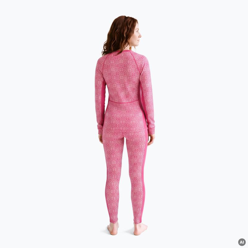 Women's thermal underwear set Woolcano SET1109 Pink 2