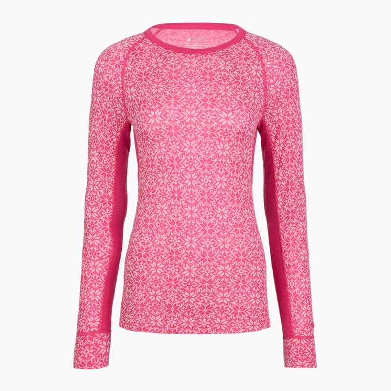 Women's thermal underwear set Woolcano SET1109 Pink 3