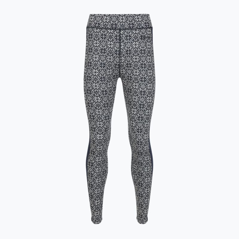 Women's thermal underwear set Woolcano SET1109 Granatowy 8