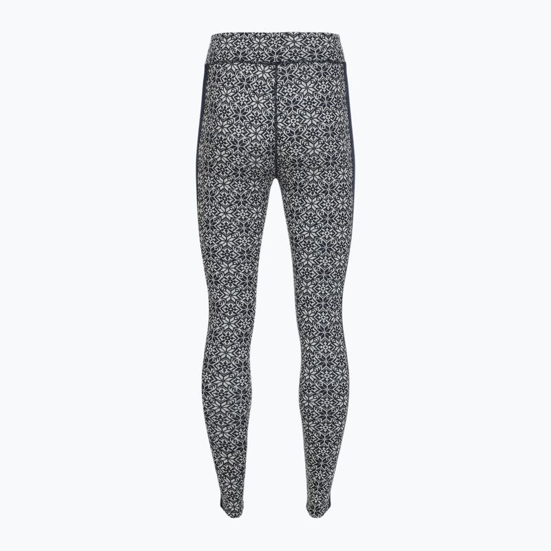 Women's thermal underwear set Woolcano SET1109 Granatowy 9