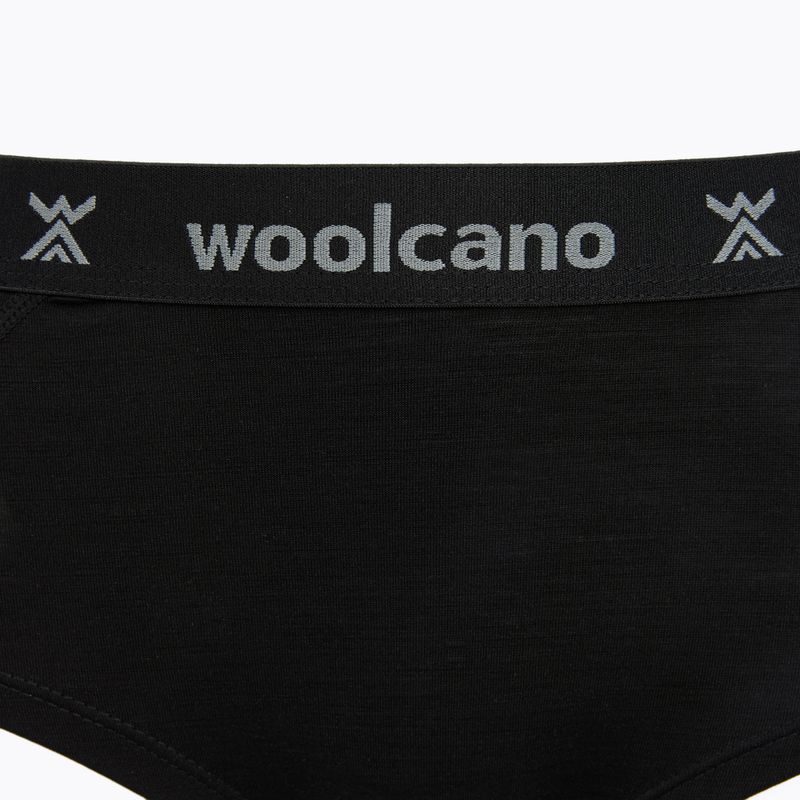 Women's boxers Woolcano SHT1110 Czarny 3