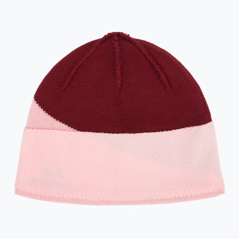 Women's cap Kadva Moss Bordowy/Różowy 4