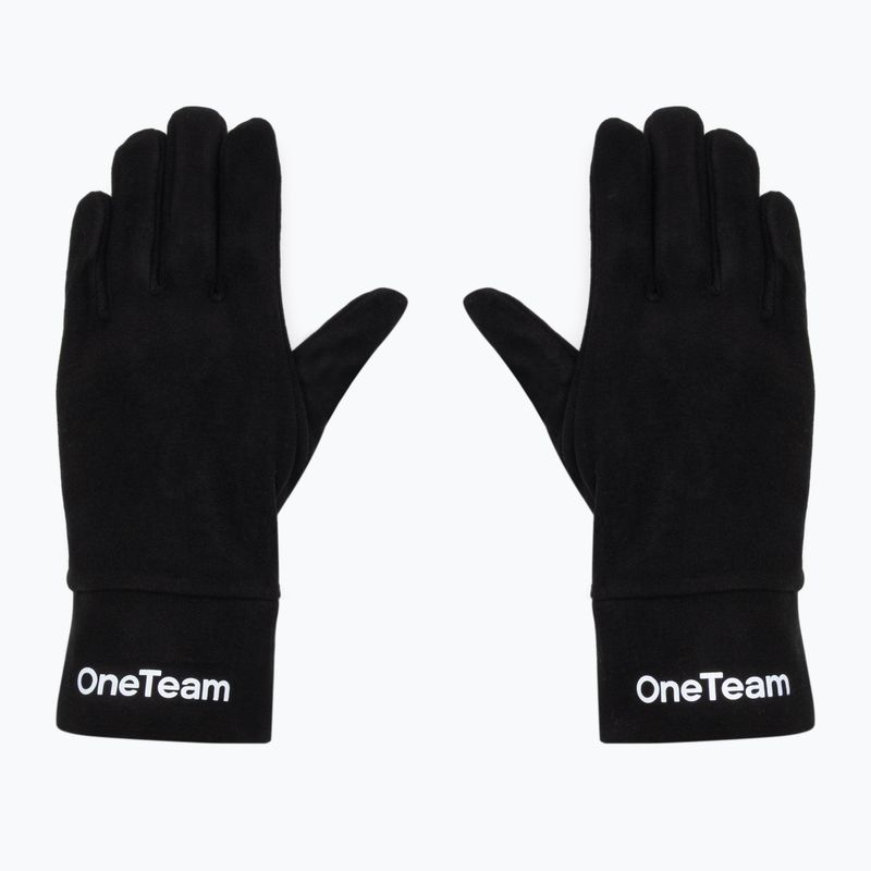 Football gloves Kadva Baley Gloves Czarny 2