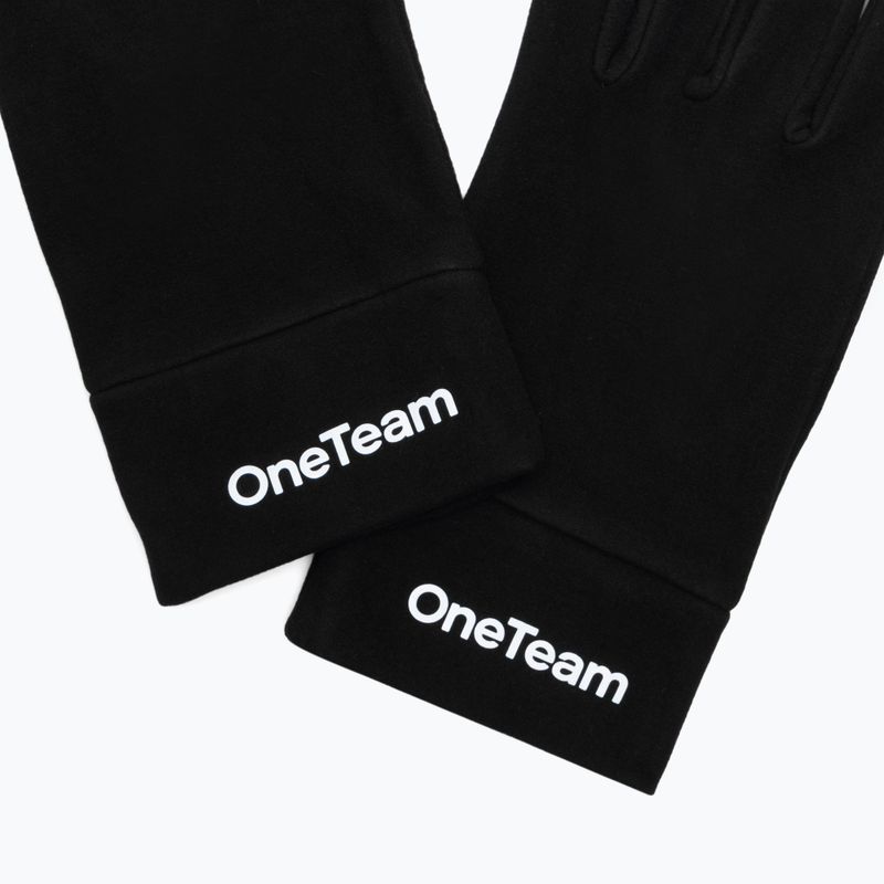 Football gloves Kadva Baley Gloves Czarny 4