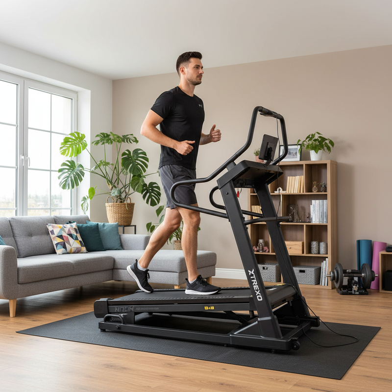 Electric treadmill XTREXO HI300 black 18