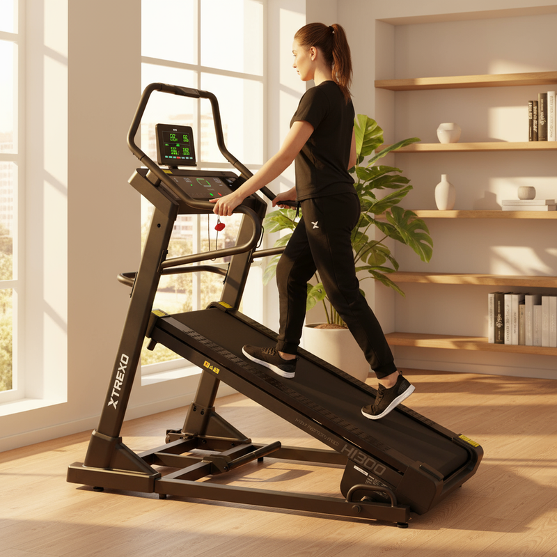Electric treadmill XTREXO HI300 black 19
