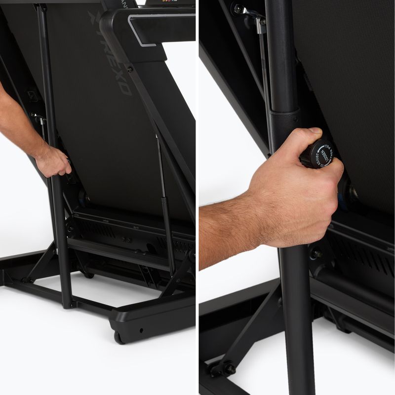 Electric treadmill XTREXO X1000 black 8