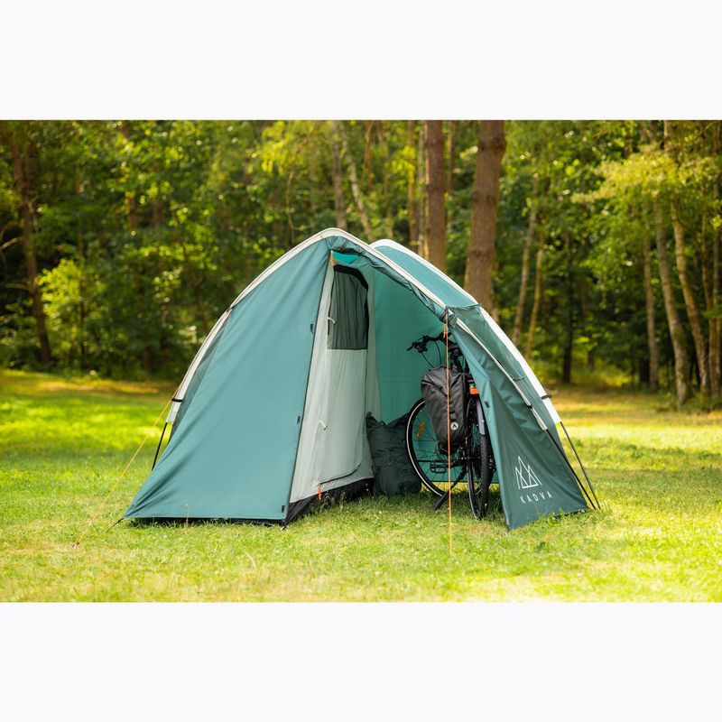 KADVA BIKEdome 1-person bicycle tent green 3