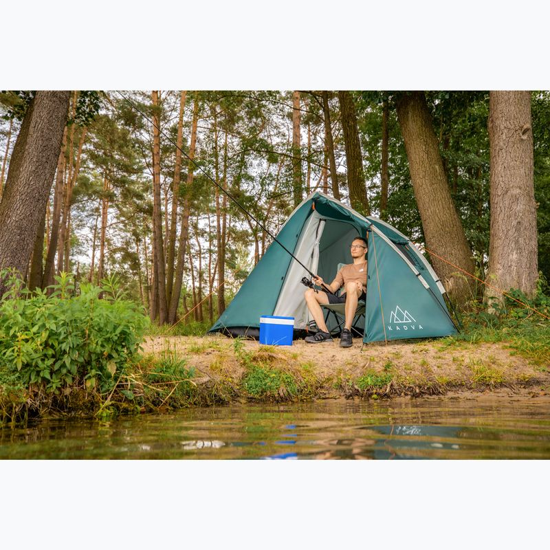 KADVA BIKEdome 1-person bicycle tent green 17