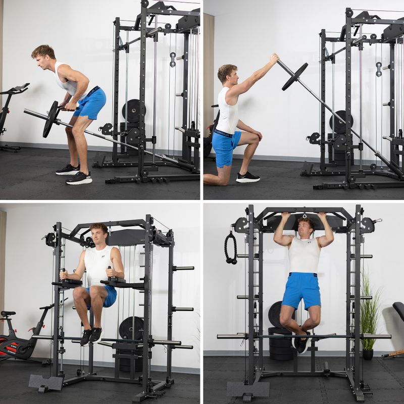 Multigym TREXO Hector Commercial black 2