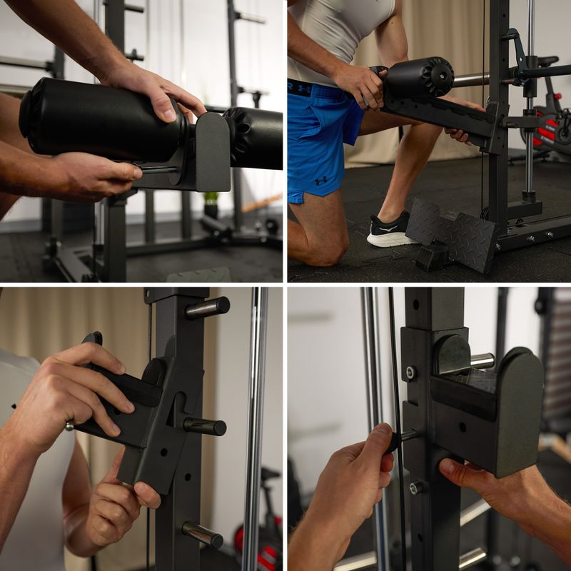 Multigym TREXO Hector Commercial black 8