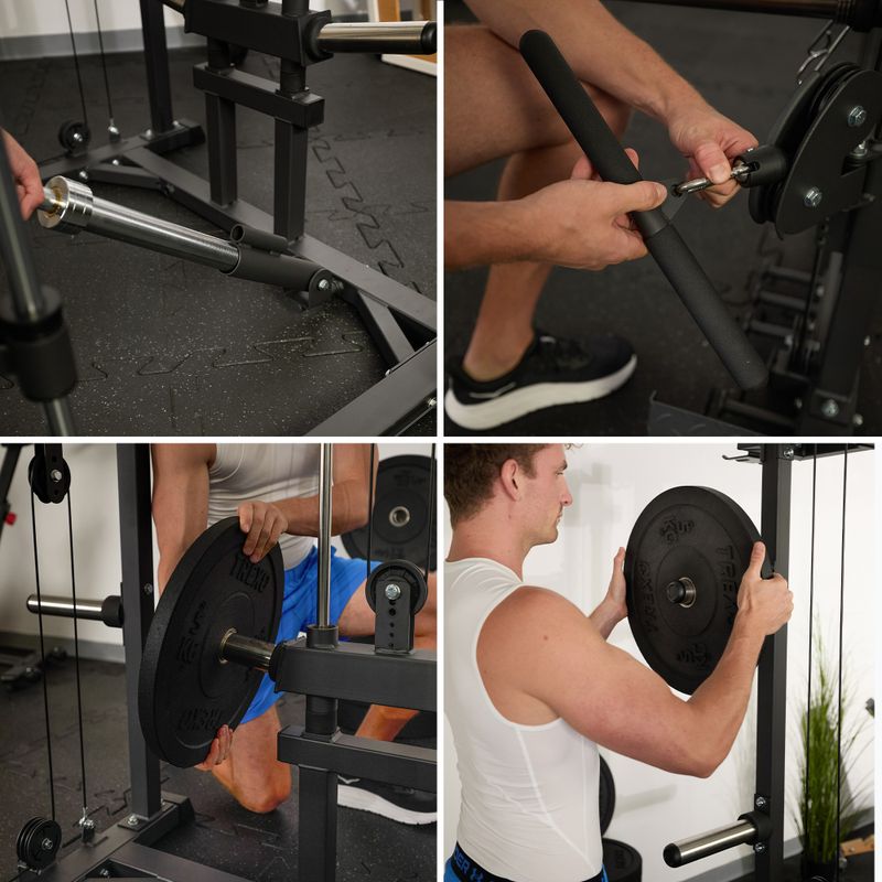 Multigym TREXO Hector Commercial black 10
