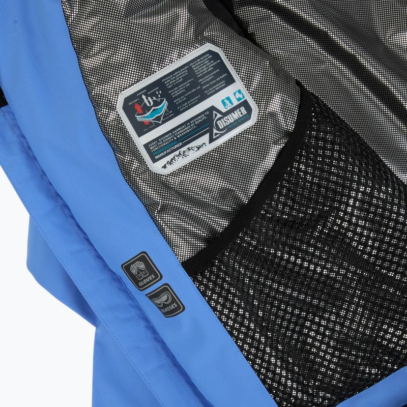 Men's ski jacket DISUMER Peak JKT blue/white 11