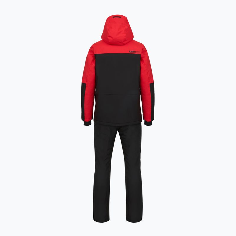 Men's ski set DISUMER Pinnacle Set black/red 2