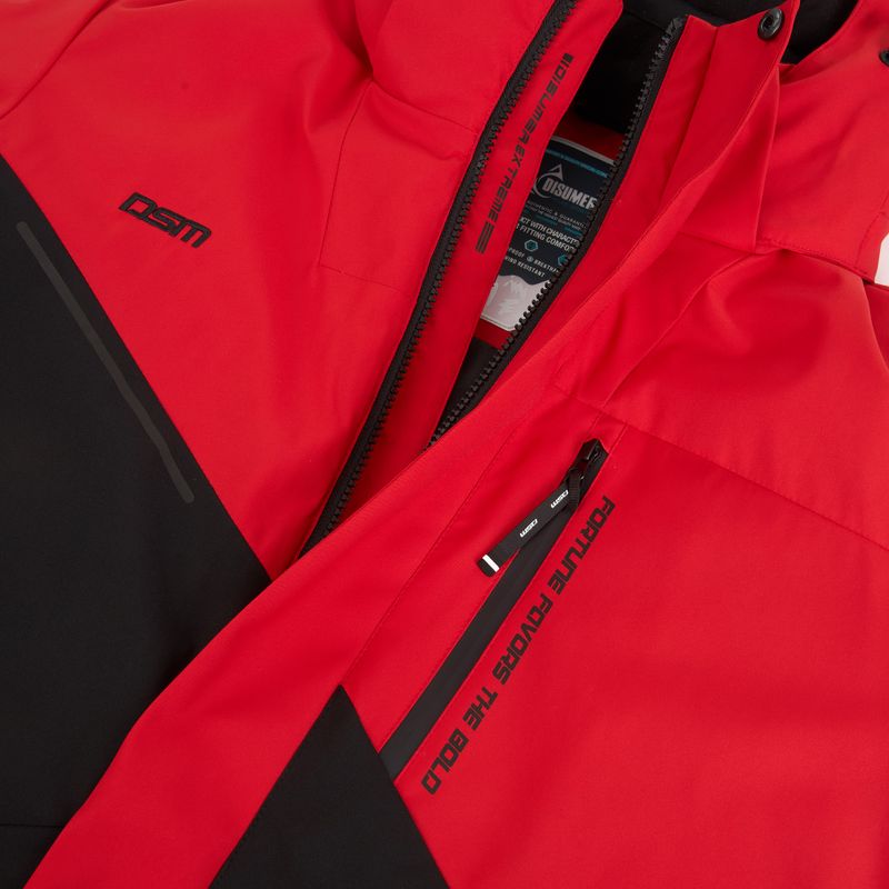 Men's ski set DISUMER Pinnacle Set black/red 7