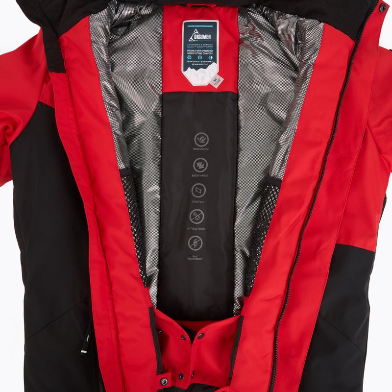 Men's ski set DISUMER Pinnacle Set black/red 13