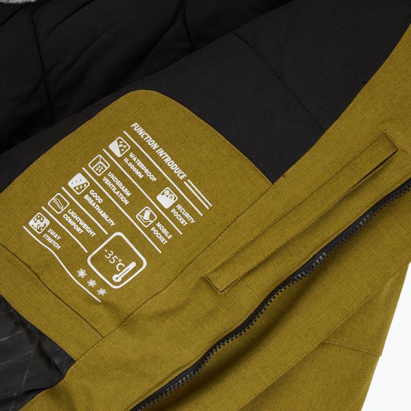 Men's ski jacket DISUMER Ryon JKT Mustard 13