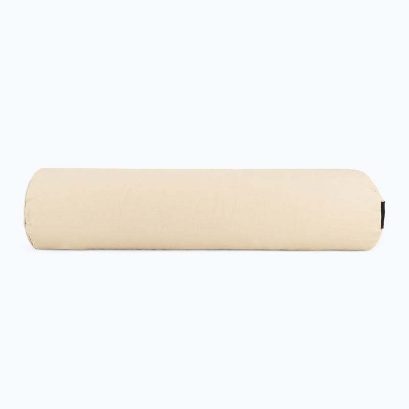 Yoga bolster with buckwheat hulls XTREXO Contempla beige 4