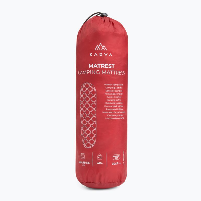 Camping mattress KADVA Red humus 8
