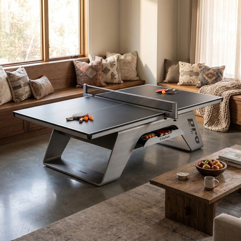 Table tennis table OneTeam OT-TTI-PRO black 6