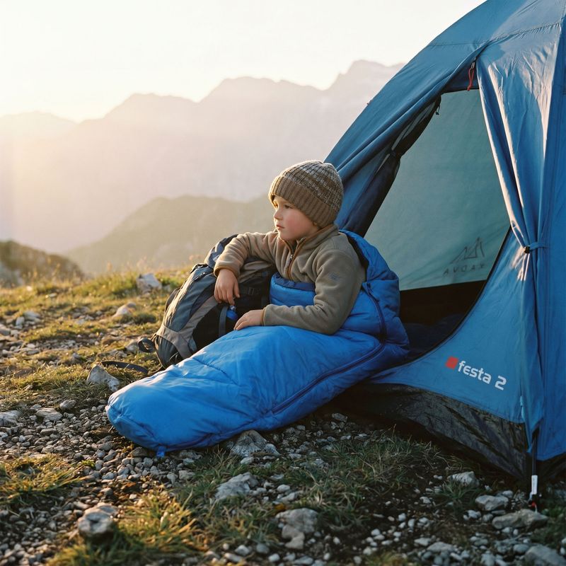 Children's sleeping bag KADVA Bruno's blue 15