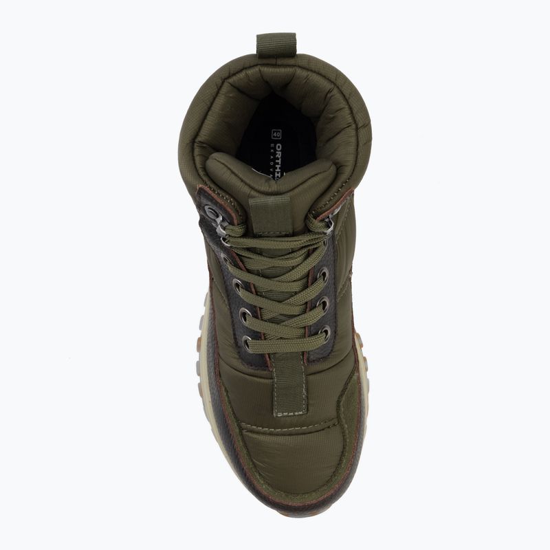 Men's snow boots KADVA TIMUR MID WP zielony/czarny 6