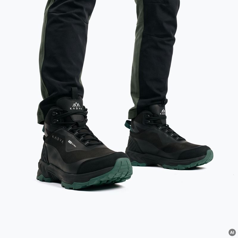 Men's snow boots KADVA ROCKY MID WP SOFTSHELL black 2