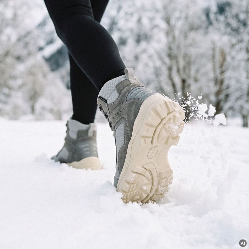 Women's snow boots KADVA TROFY HG WP WMNS gray 11