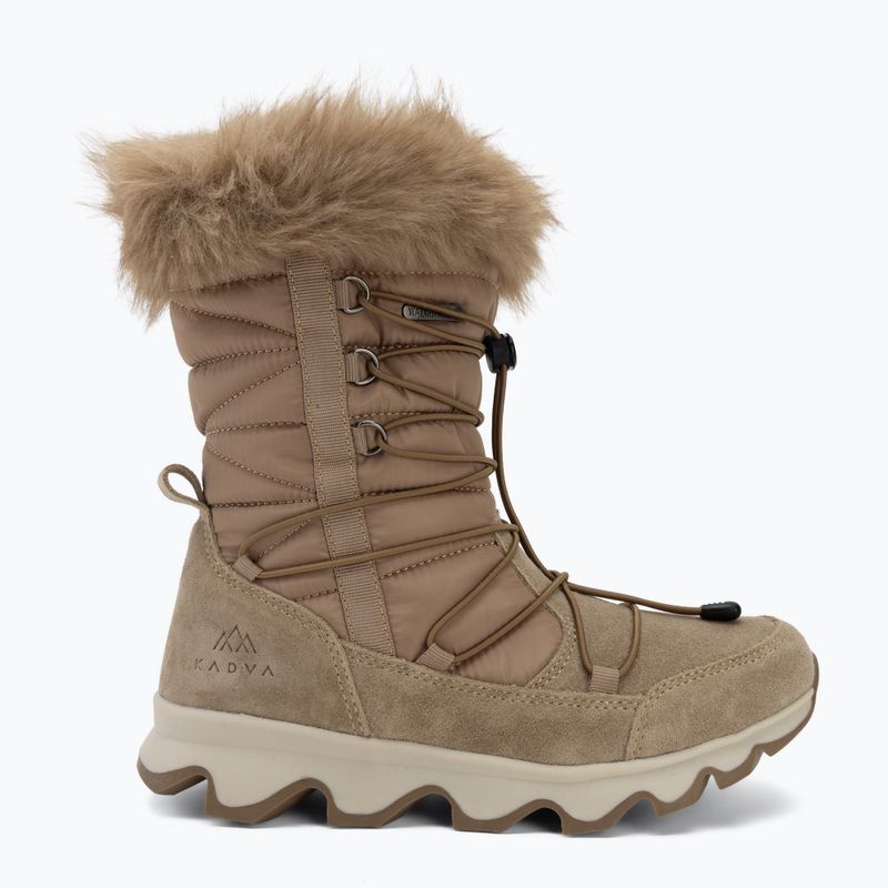 Women's snow boots KADVA FURYA HG WP WMNS Brown 2