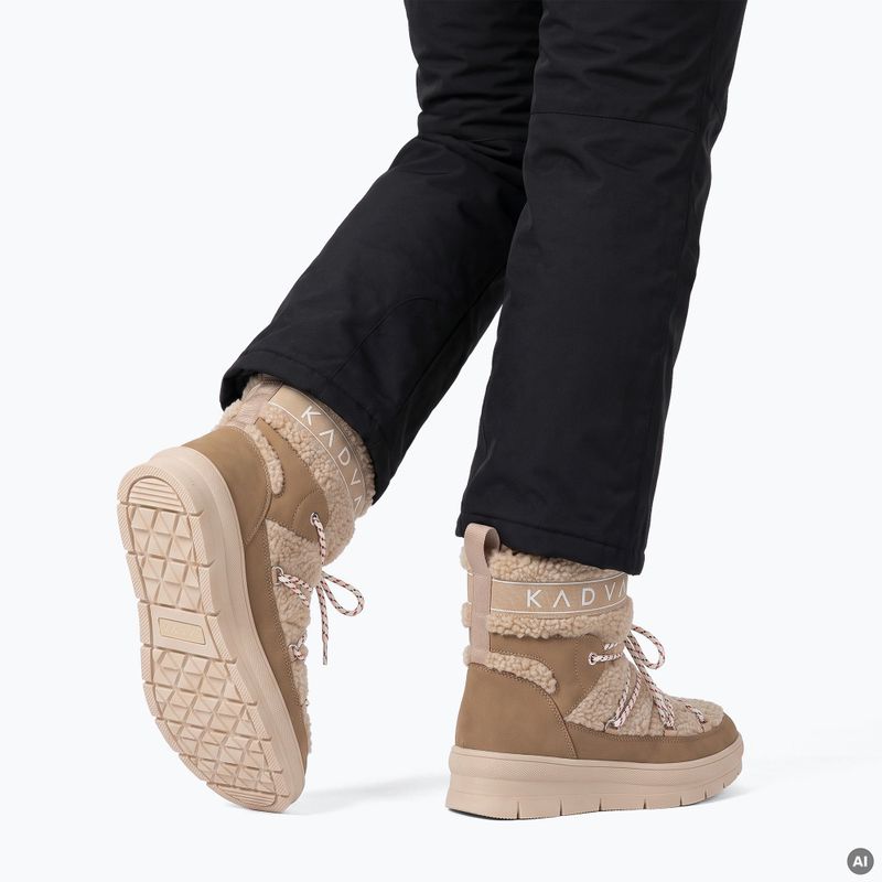 Women's snow boots KADVA RYA HG WP WMNS Brown 2
