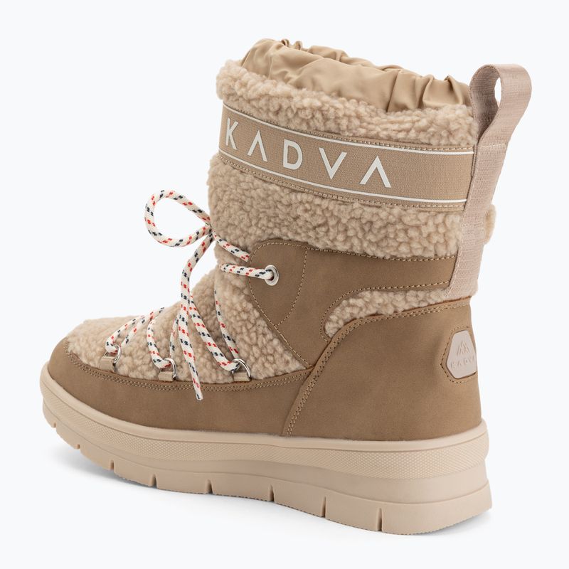 Women's snow boots KADVA RYA HG WP WMNS Brown 10