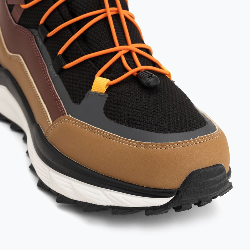 Men's snow boots KADVA RUBYE MID WP Brażowy/Czarny/Pomarańczowy 7