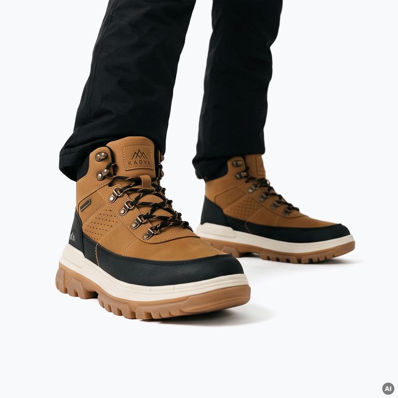 Men's snow boots KADVA CANTYO MID WP Brown/Black 2
