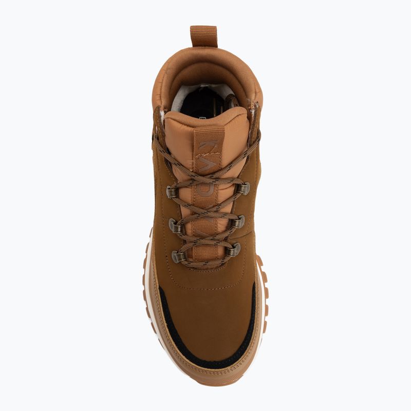 Children's snow boots KADVA HENSAN MID WP Brown/Black 5
