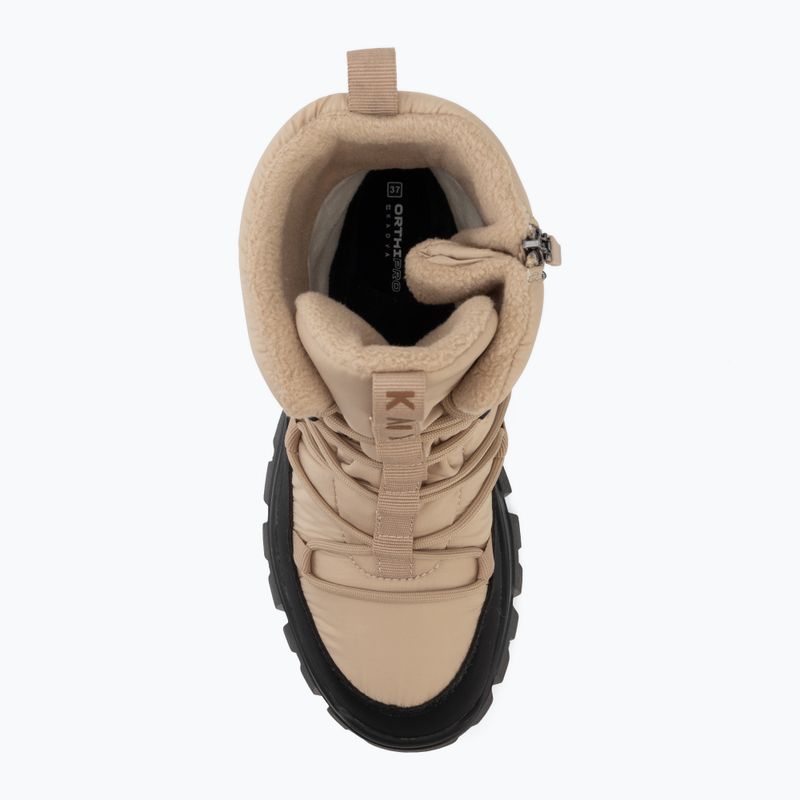 Women's snow boots KADVA BIGRA HG WP WMNS Beige/Black 5