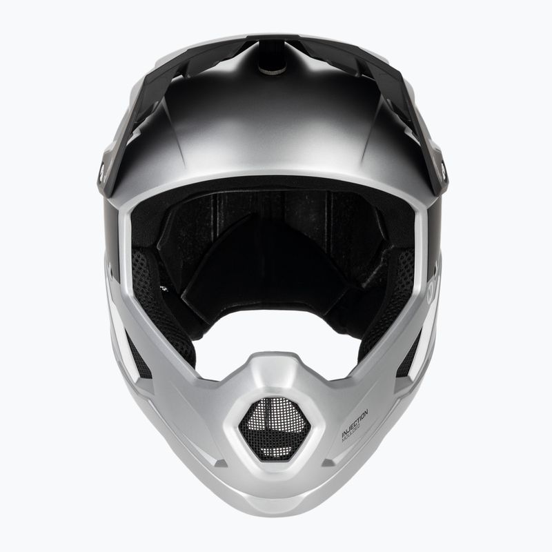 Bike helmet ATTABO State 1.0 full face silver 2