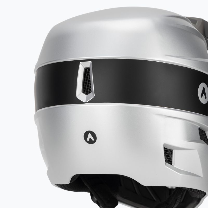 Bike helmet ATTABO State 1.0 full face silver 8
