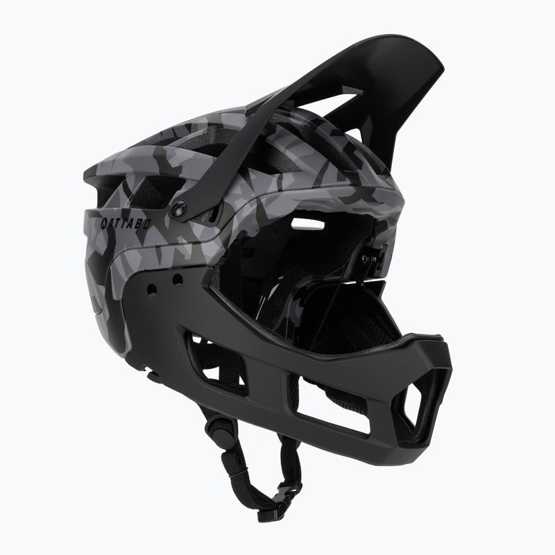 Bike helmet ATTABO  State 2.0 full face gray 9