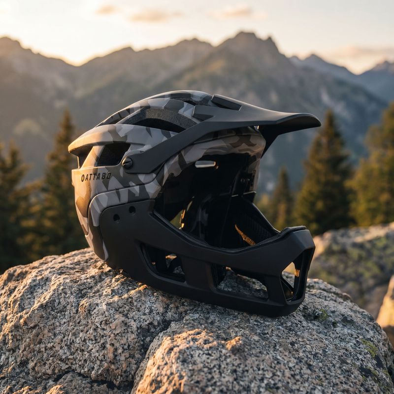 Bike helmet ATTABO State 2.0 full face gray 11
