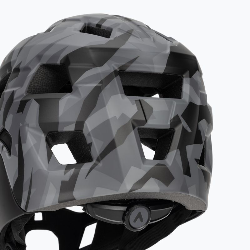 Children's bike helmet ATTABO Predator full face gray 8