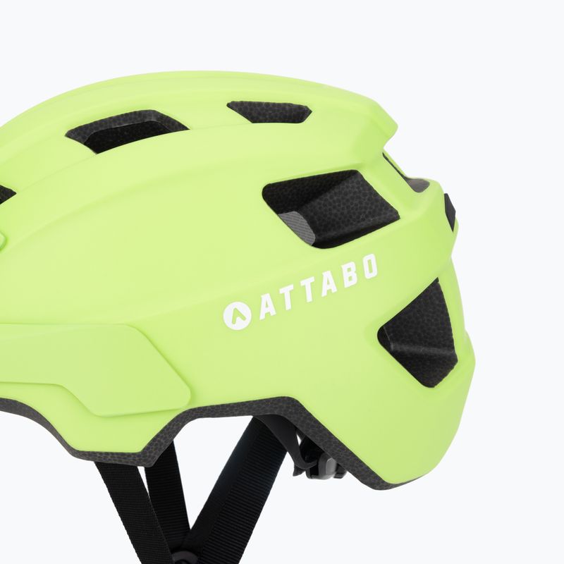 Children's bike helmet ATTABO Khola green 10