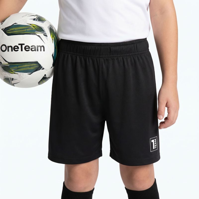 Children's football kit OneTeam Precision Set shirt and shorts white 4