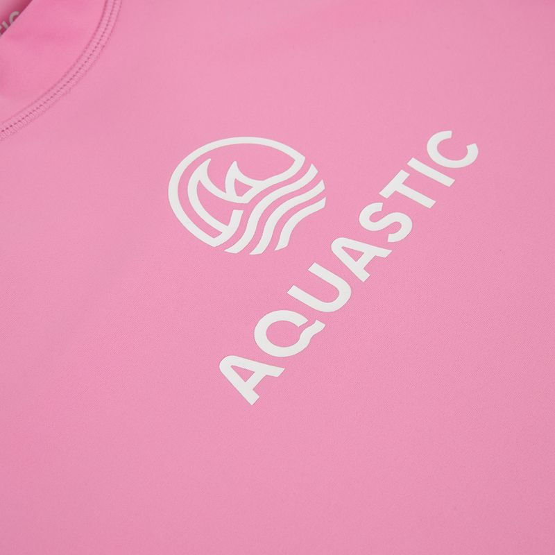 Children's T-shirt AQUASTIC Rimos UV 50+ UPF pink 3
