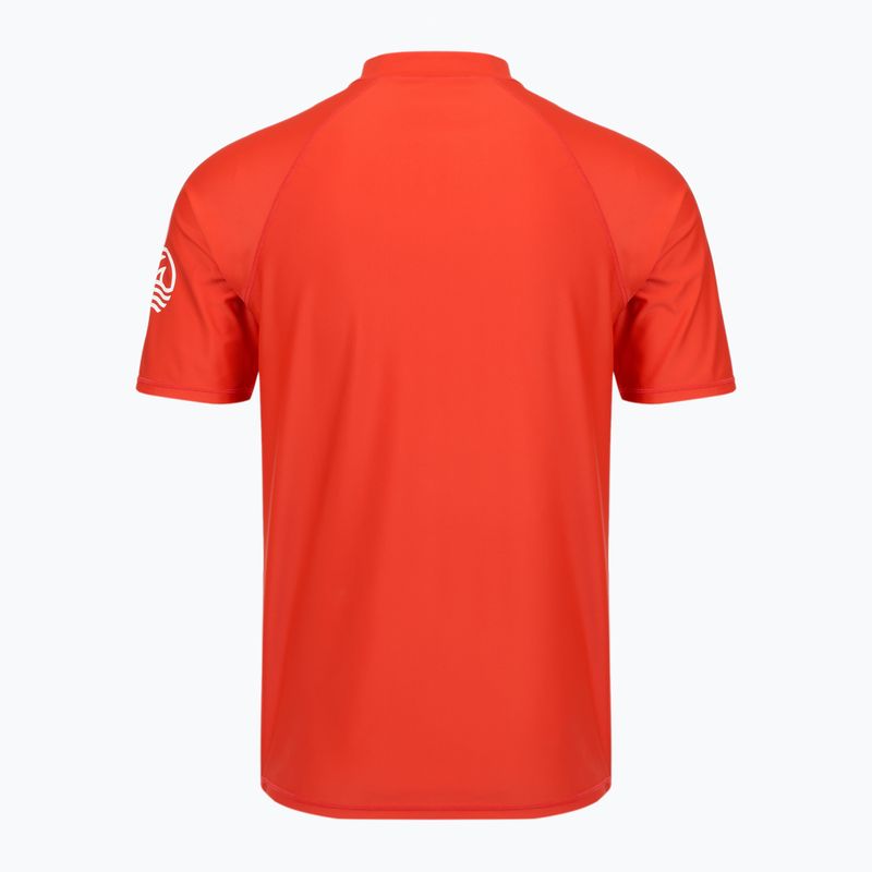 Men's T-shirt AQUASTIC Rimos UV 50+ UPF orange 2