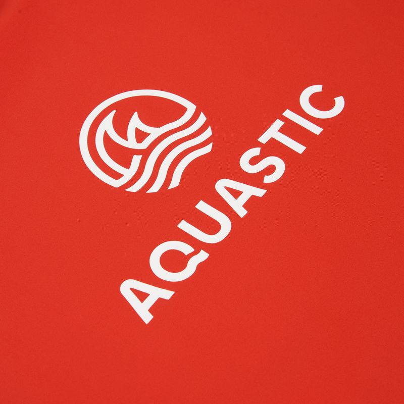 Men's T-shirt AQUASTIC Rimos UV 50+ UPF orange 3